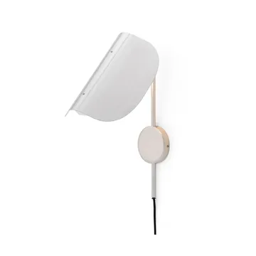 Wing wall lamp - Polished aluminium, 47 cm - Audo Copenhagen