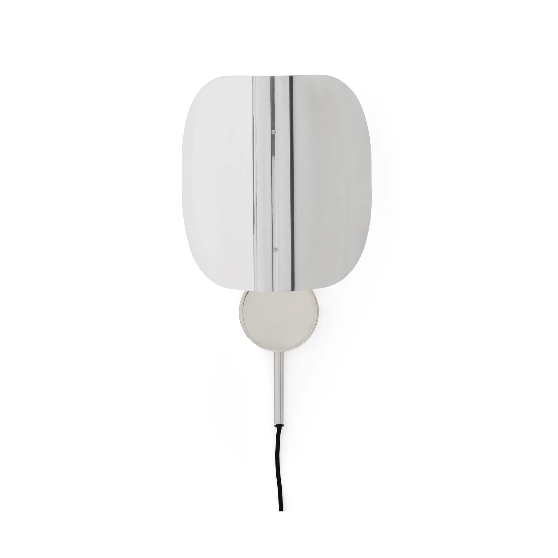 Wing wall lamp, Polished aluminium, 47 cm Audo Copenhagen