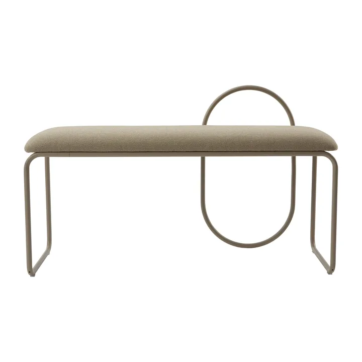 Angui bench bouclé - Taupe - AYTM