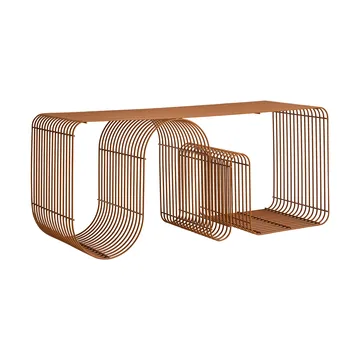 Curva seating bench 100 cm - Amber - AYTM