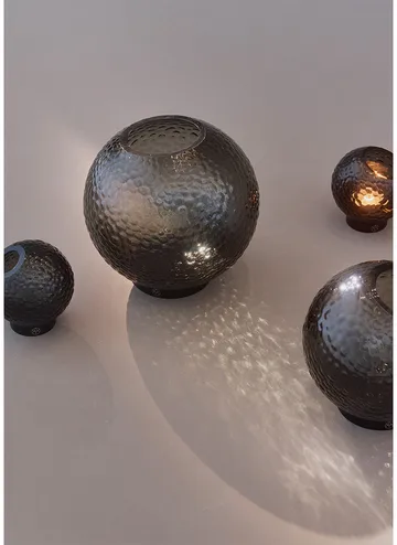 Globe bubbles vase Ø17 cm - Clear - AYTM