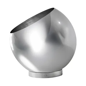 Globe flowerpot Ø17 cm - Silver - AYTM