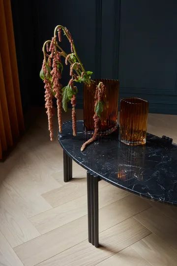 Leaf vase 20 cm - Amber - AYTM