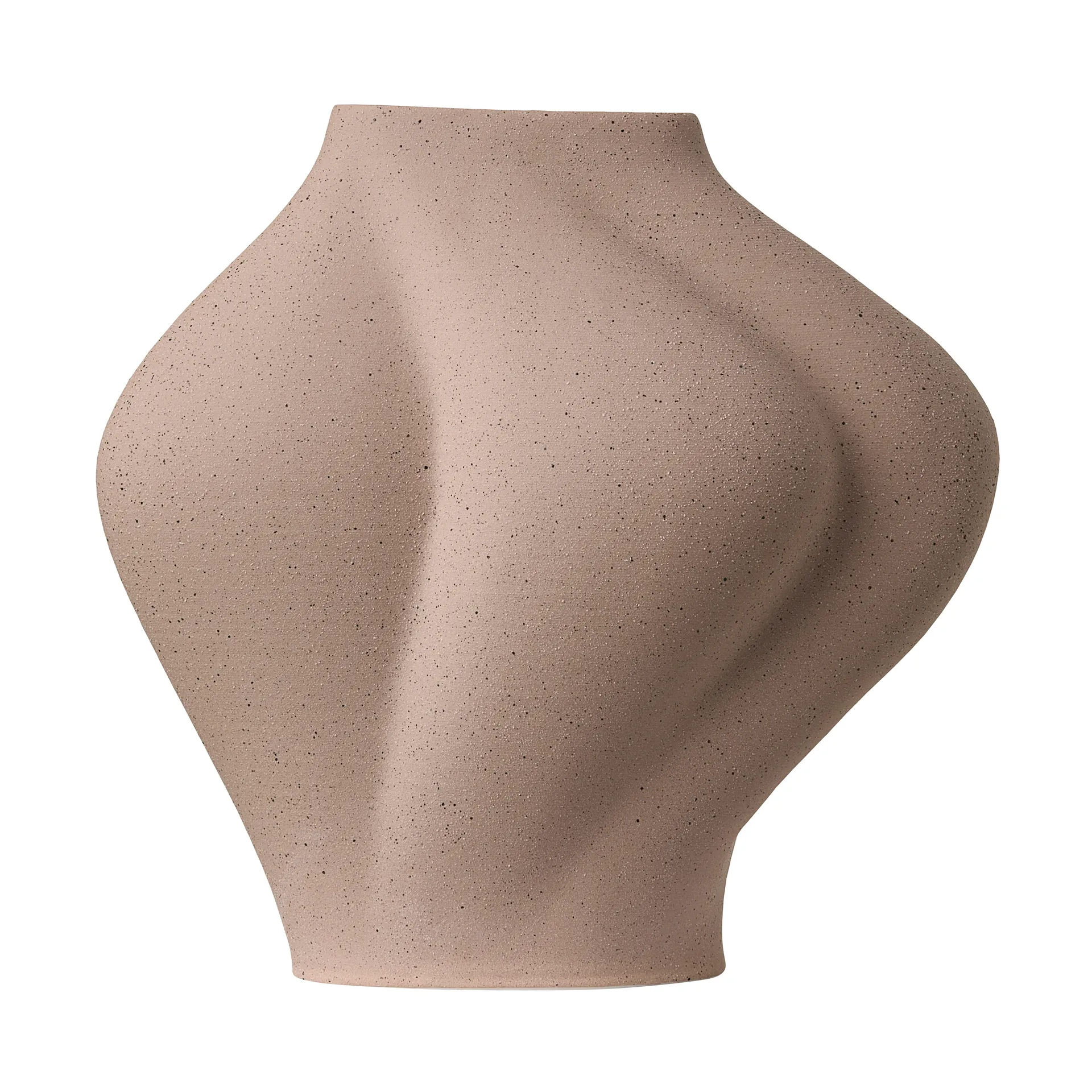 Saltare vase, Rose, Ø13.8x30 cm AYTM
