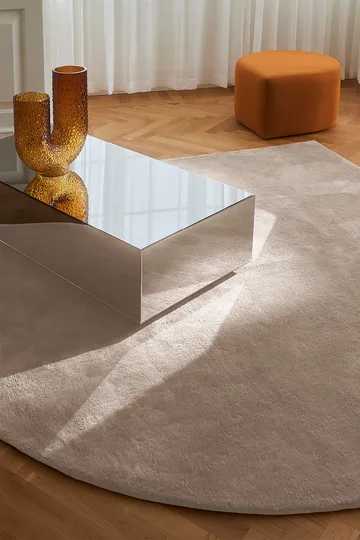 Stilla rug 265x220 cm - Taupe - AYTM