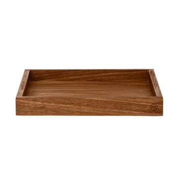 Unity square tray walnut - small - AYTM
