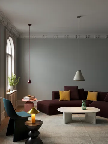 Belle pendant Ø36 cm - Pepple grey-moss grey - Belid