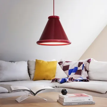 Belle pendant Ø36 cm - Wine red-red violet - Belid