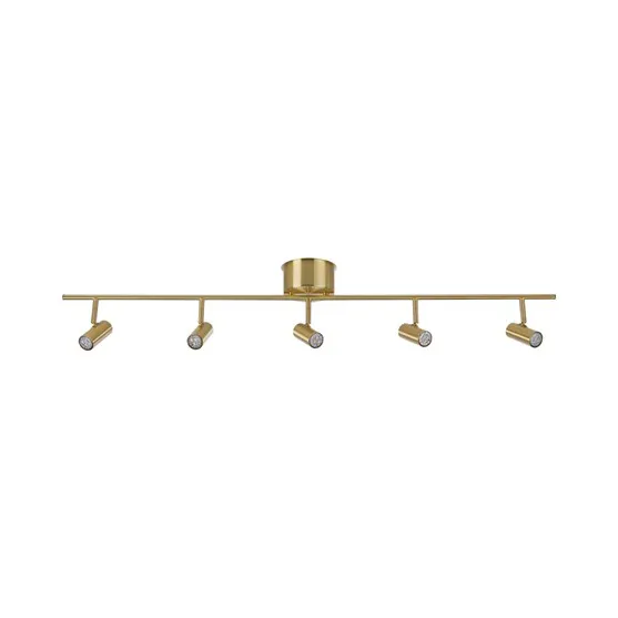 Cato 5-spotlight straight 120 cm - Brass - Belid