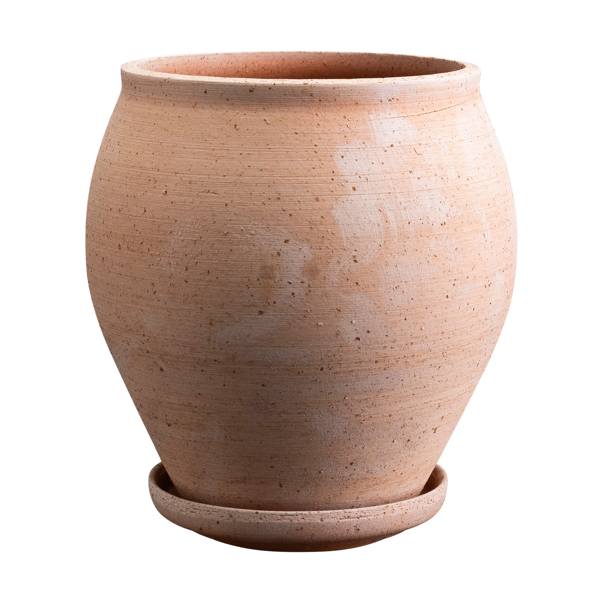 Delphi pot with saucer, 2 pieces, Pink, Ø20 cm Bergs Potter
