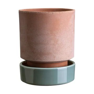 Hoff pot - Ø14 cm, Raw Rosa-Misty Blue - Bergs Potter