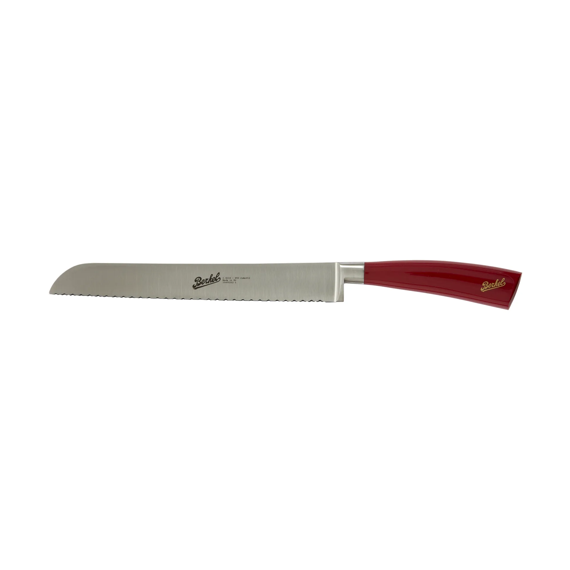Elegance Red bread knife, 22 cm Berkel