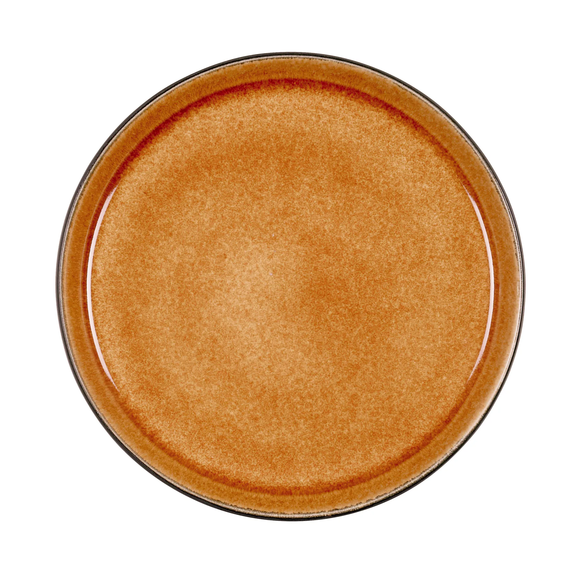 Bitz plate gastro Ø 21 cm, Black-amber Bitz
