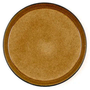 Bitz plate gastro Ø27 cm - Black-amber - Bitz