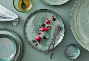Bitz plate gastro Ø27 cm - Black-green - Bitz