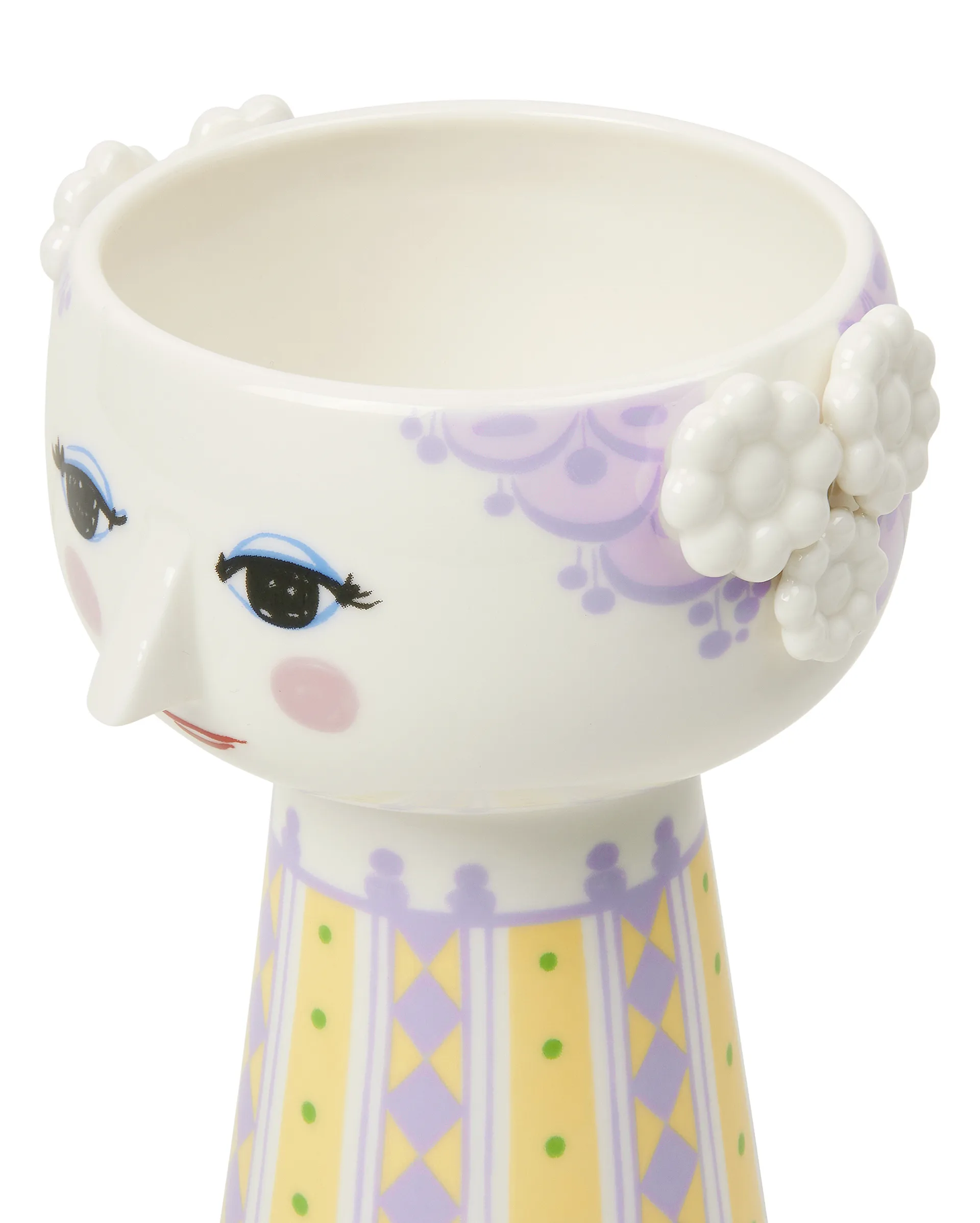 Eva vase 15 cm, Purple Bjørn Wiinblad