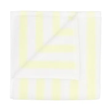 Arto towel - White-transparent yellow, 50x100 cm - blomus