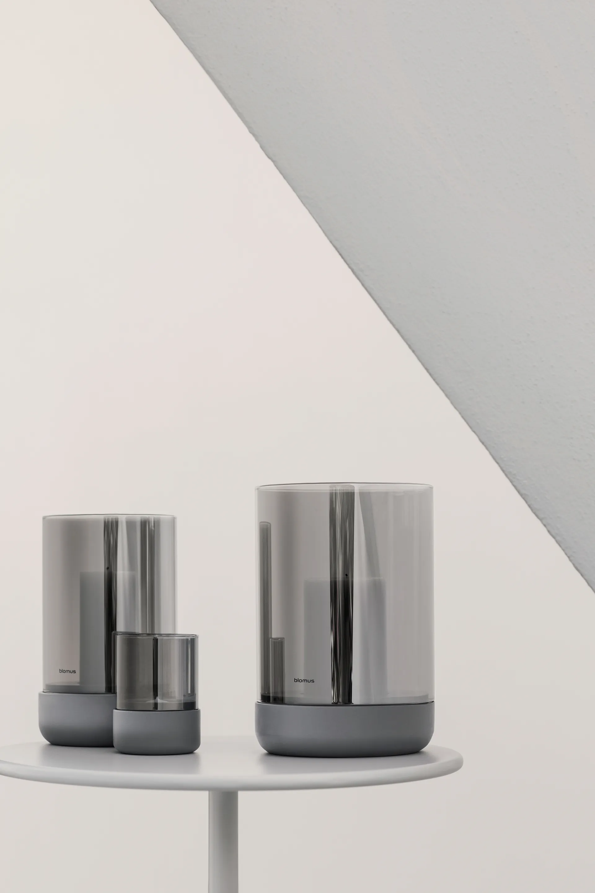 Calma lantern Ø10 cm, Steel grey blomus