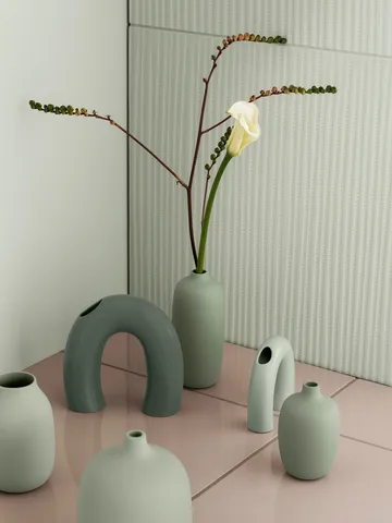Ceola vase 13 cm - Desert Sage - blomus