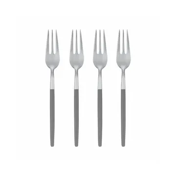 Maxime dessert fork 4-pack - Sharkskin - blomus