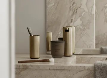 Modo Rof toothbrush holder - Brass, Ø5.5x12 cm - blomus