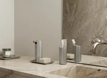 Modo Rof toothbrush holder - Stainless steel, Ø5.5x12 cm - blomus