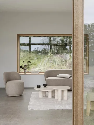 Uzu rug L 200x300 cm - Beige - blomus