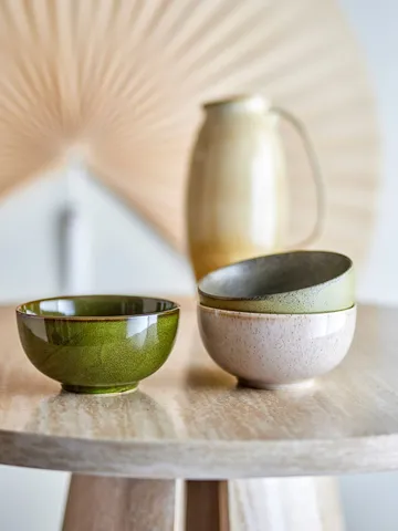 Addison bowl Ø16 cm 3 pieces - Green - Bloomingville
