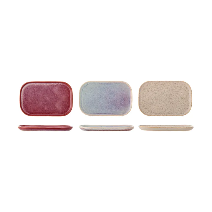 Addison side plate - Rose, 3 pieces - Bloomingville