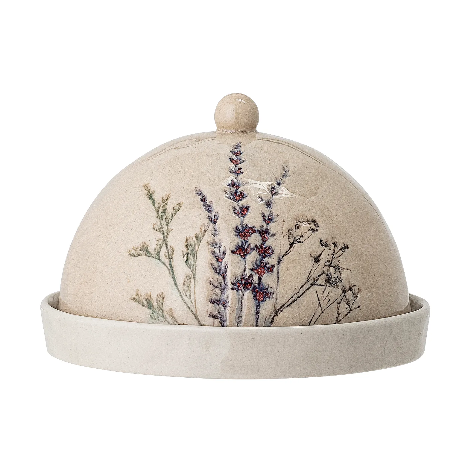 Bea Butter Dish 10x15 cm, Nature Bloomingville