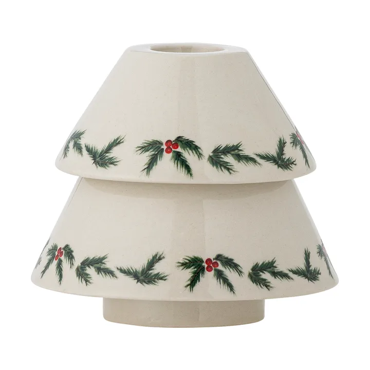 Berry candle holder Ø10 cm - White - Bloomingville