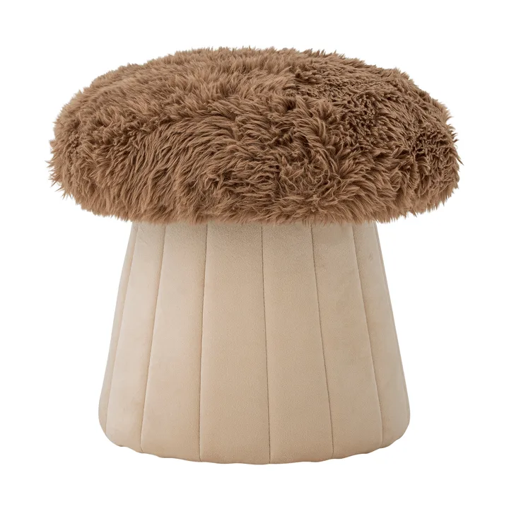 Bertil pouf Ø37 cm - Sponge, brown - Bloomingville