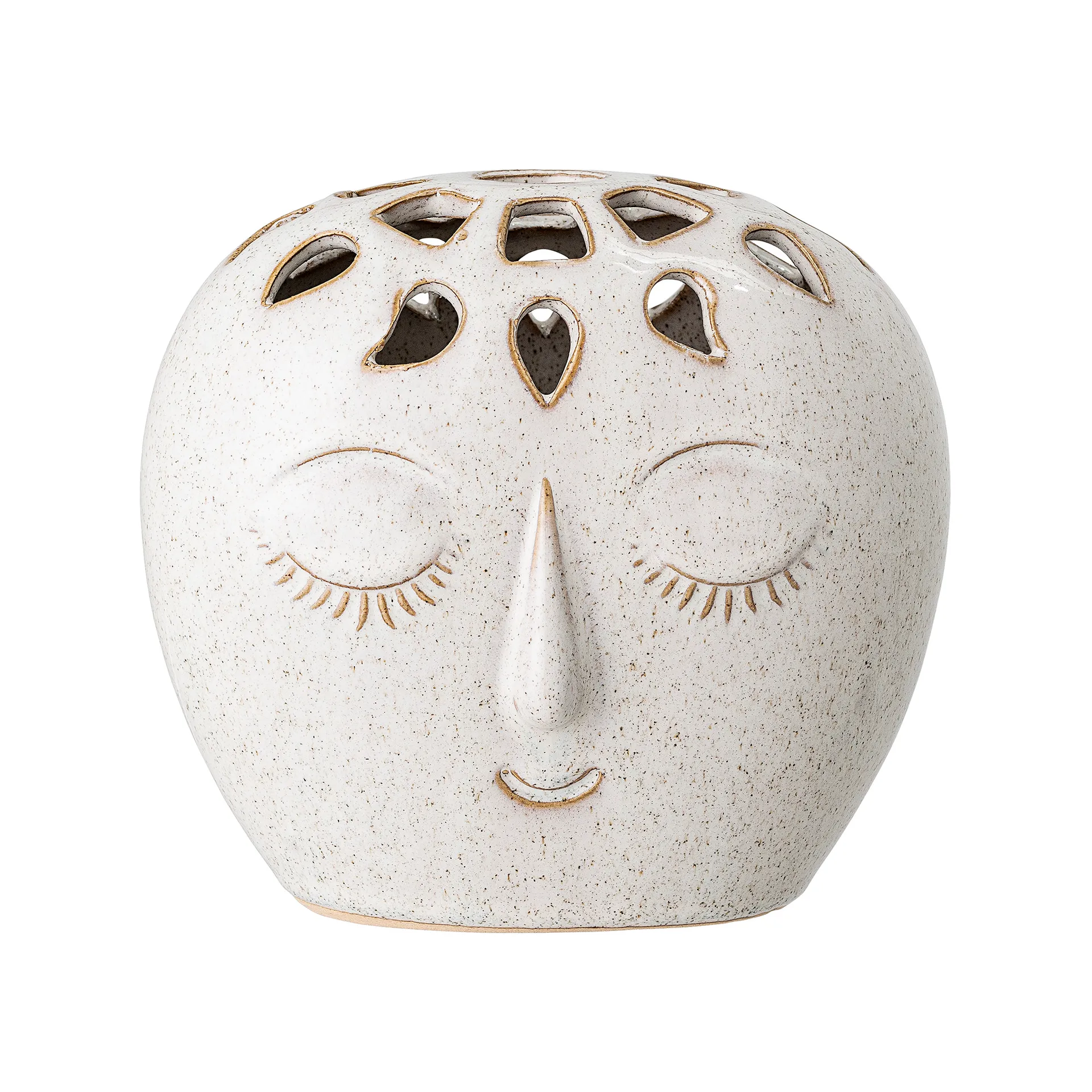 Bloomingville flower vase, white Bloomingville