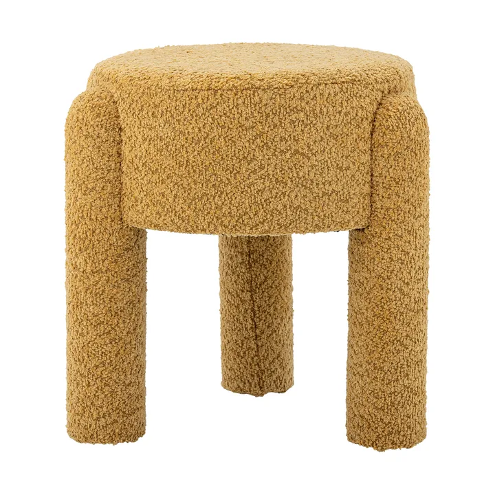 Bruno stool Ø42 cm - Yellow - Bloomingville