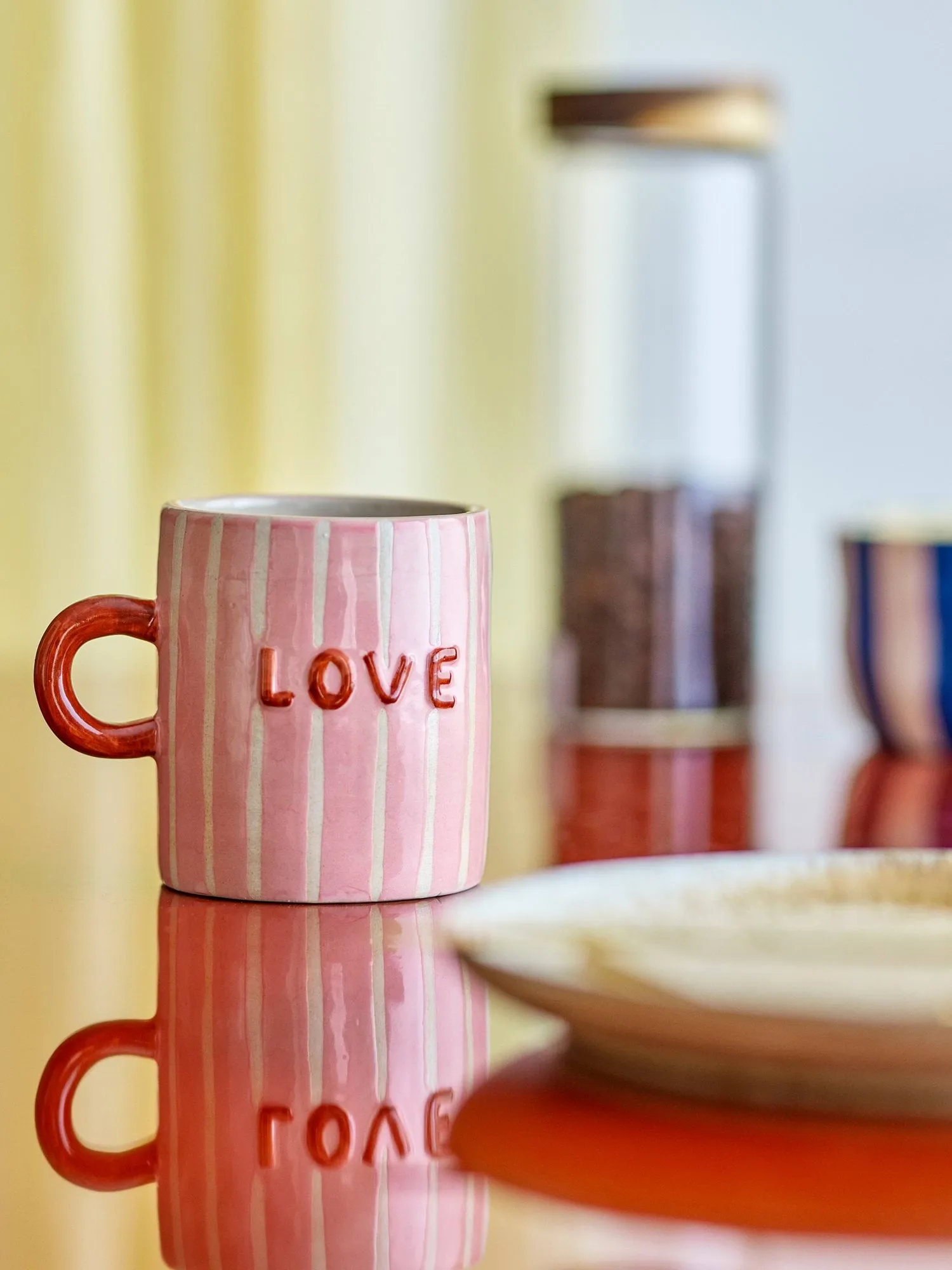 Cherish mug, Rose Bloomingville