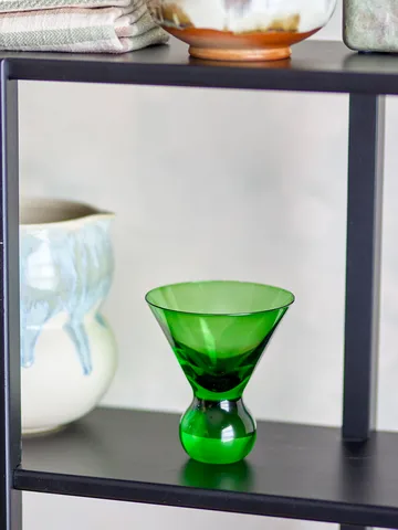 Corliss cocktail glass 4-pack - Green - Bloomingville