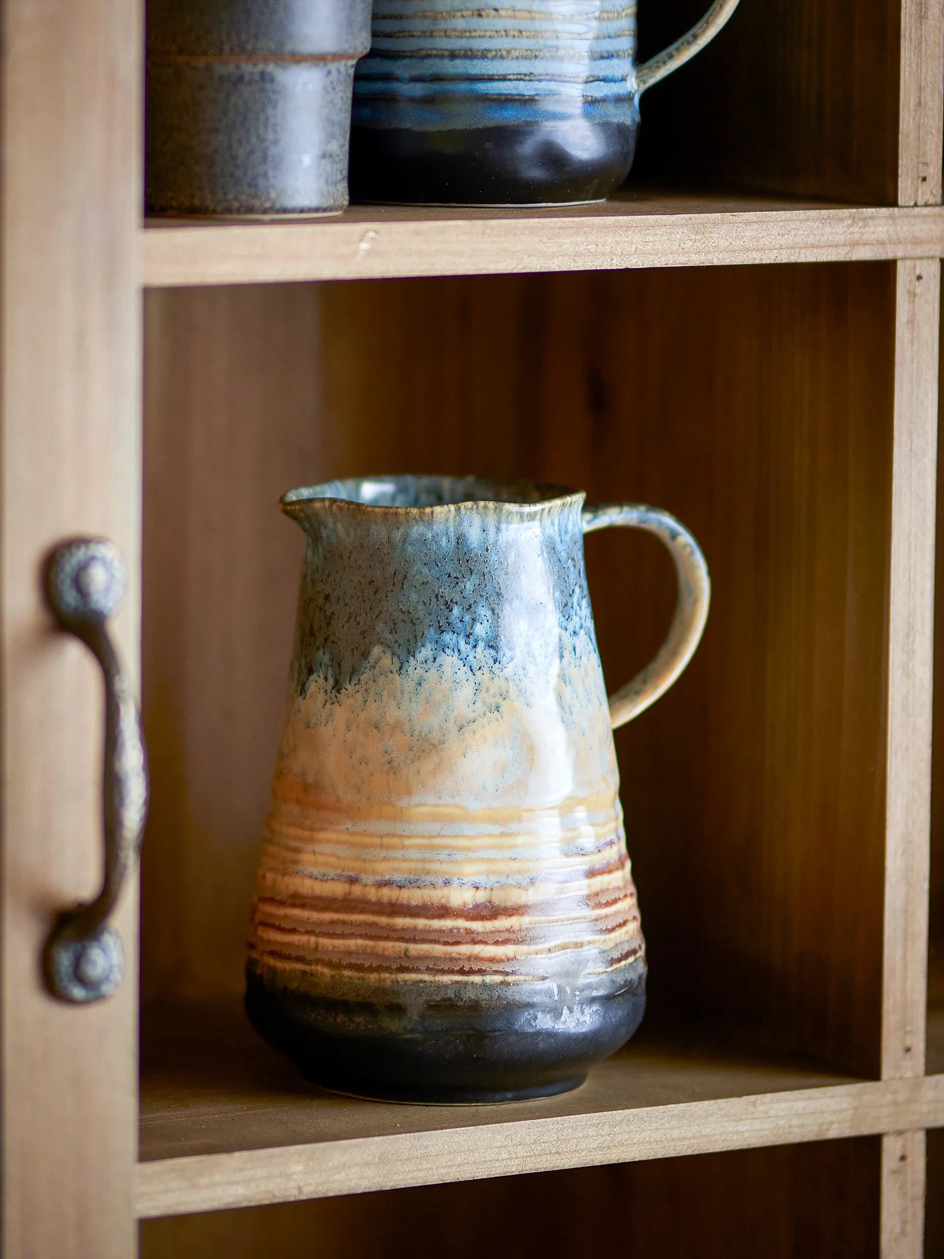 Deana jug 0.9 L, Blue Bloomingville