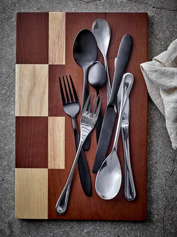 Elvera cutlery - Stainless steel, 16 pieces - Bloomingville