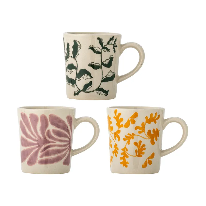 Fauni cup - Multi, 3 pieces - Bloomingville