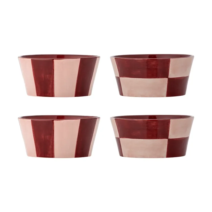 Floki bowl - Rose, 4 pieces - Bloomingville