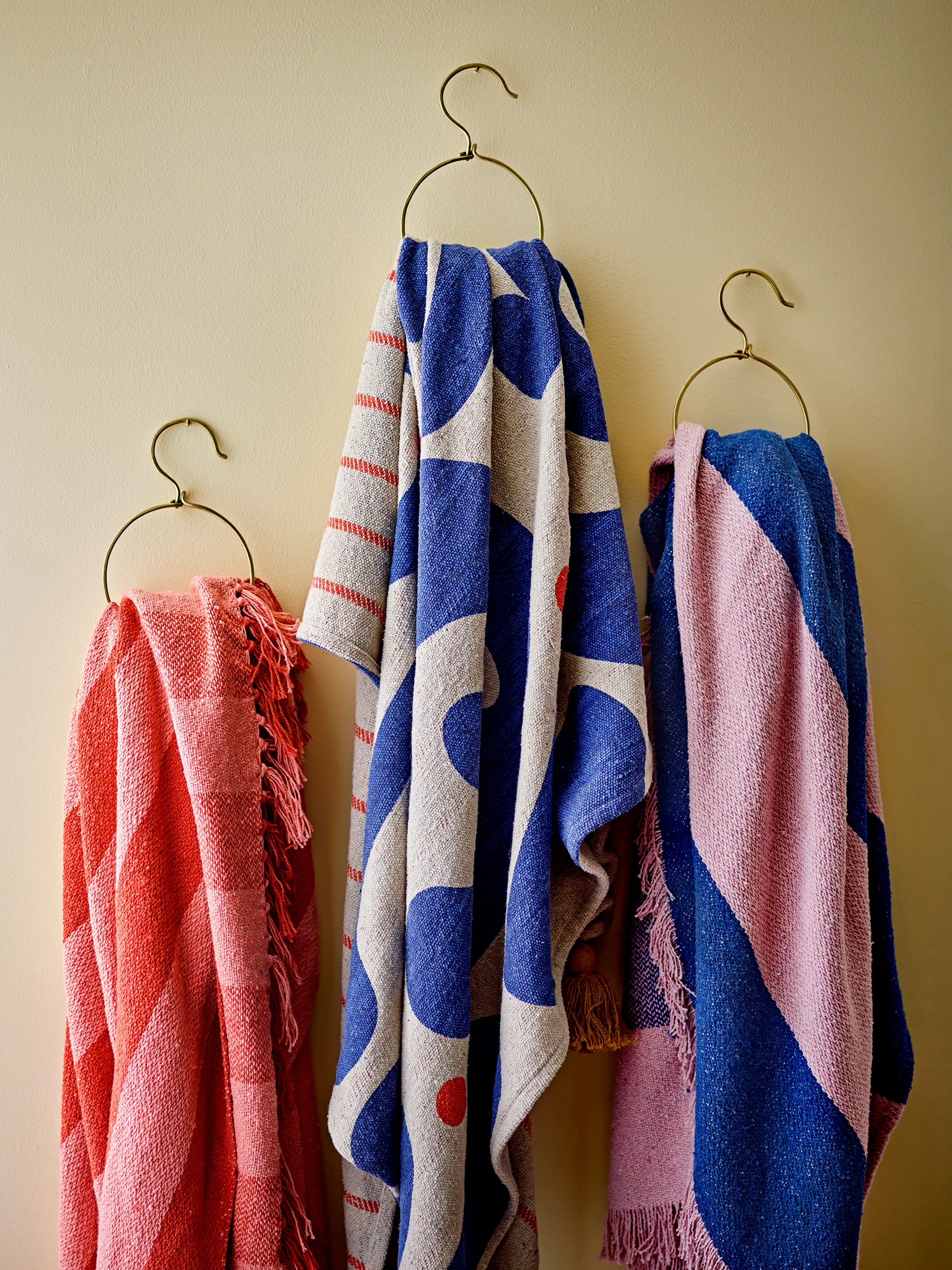 Frello throw 130x160 cm, Orange Bloomingville