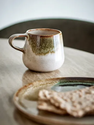 Jules breakfast set 12 pieces - Green - Bloomingville