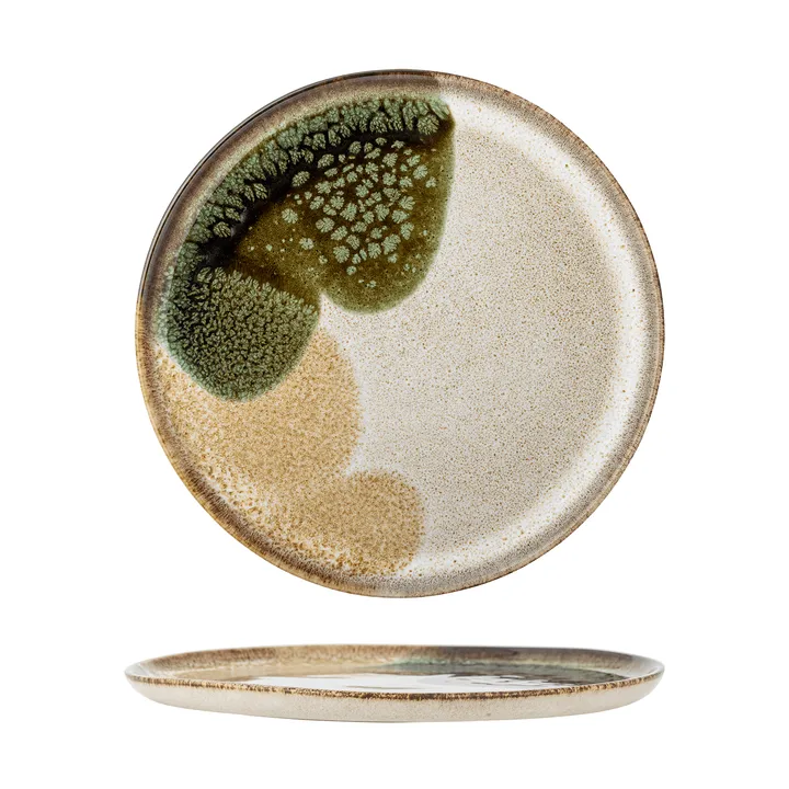 Jules plate - Green, Ø22 cm - Bloomingville