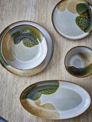 Jules serving platter - Green, 33.5x18.5 cm - Bloomingville