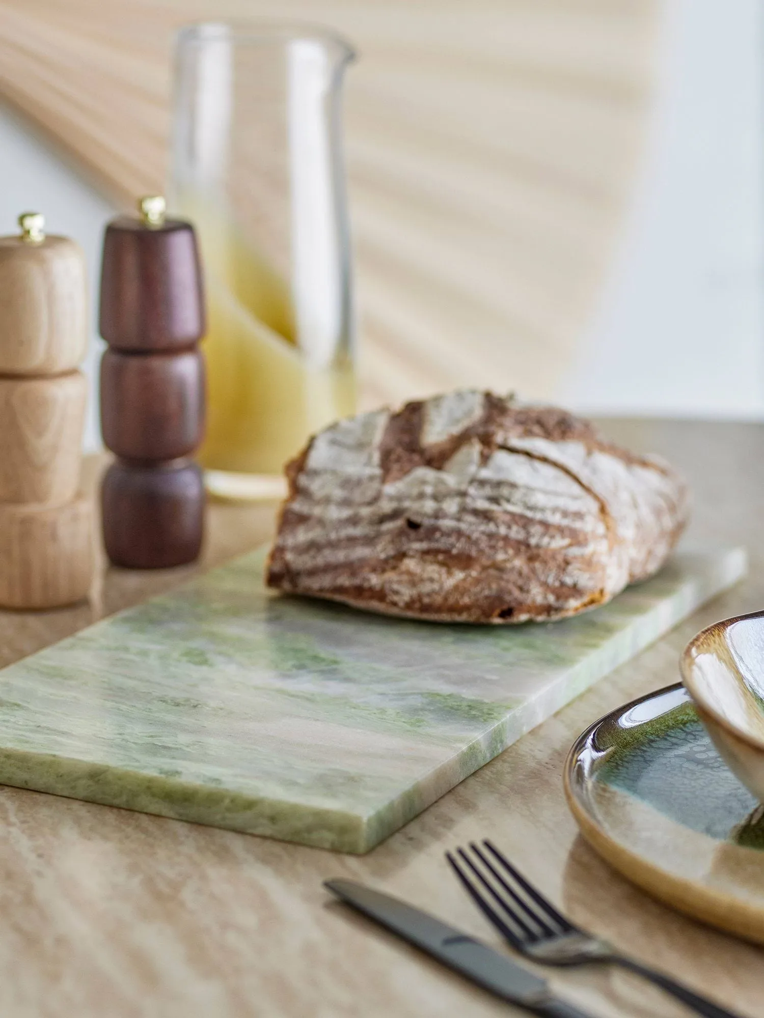 Keika chopping board, Green, 38x20 cm Bloomingville