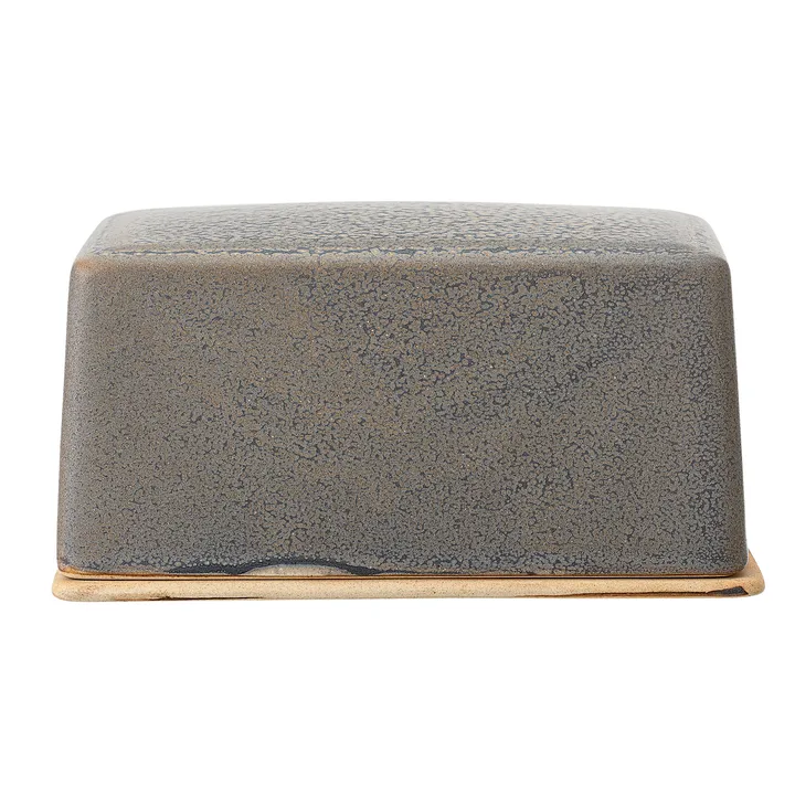 Kendra butter dish stone - Grey - Bloomingville