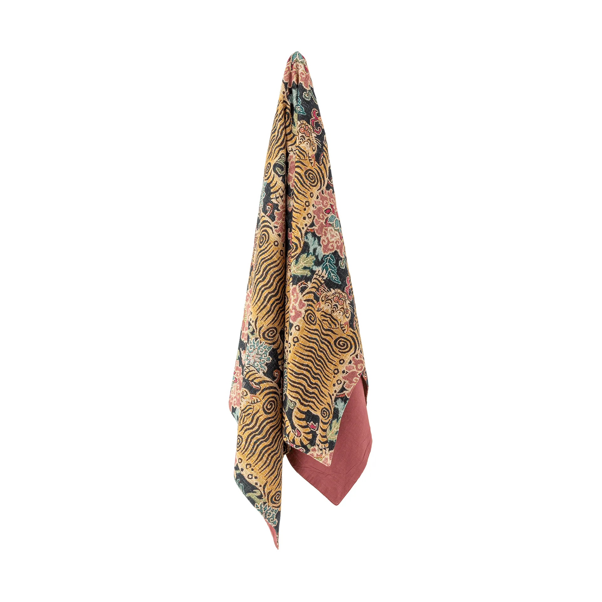 Lester throw blanket, Multi, 152x127 cm Bloomingville