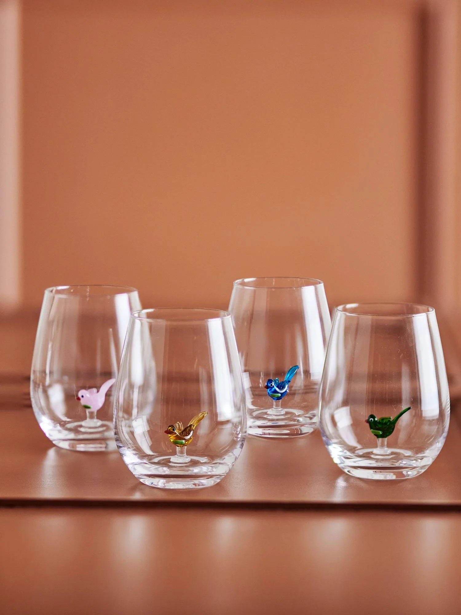 Misa drinking glasses 56 cl 4 pieces, Multipack Multi Glass Bloomingville