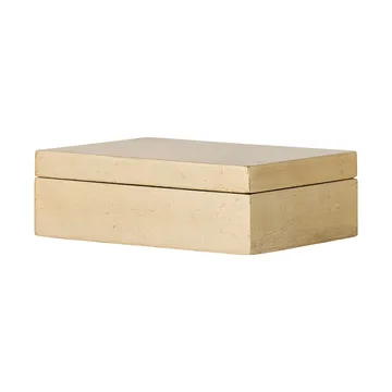 Nenon bowl with lid - Gold, 15.5x11 cm - Bloomingville