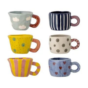 Nini cup - Multi, 6 pieces - Bloomingville